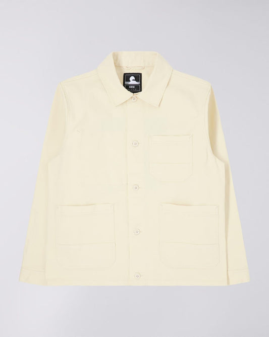 edwin UNITY WORK JACKET - WHISPER WHITE foto 2