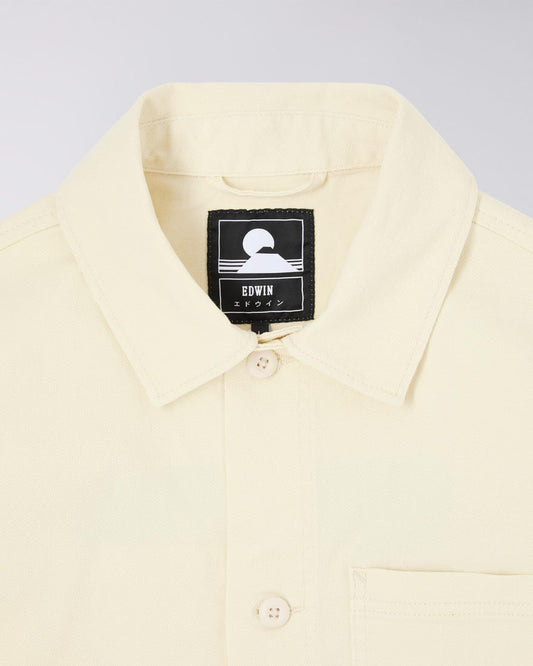 edwin UNITY WORK JACKET - WHISPER WHITE foto 5