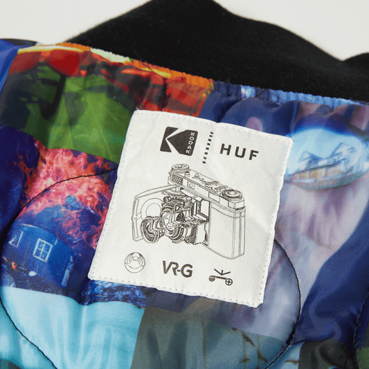 huf Collage Bomber Jacket foto 8