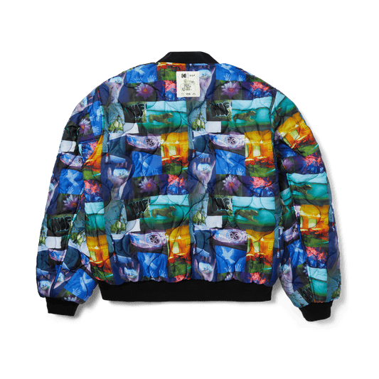 huf Collage Bomber Jacket foto 6