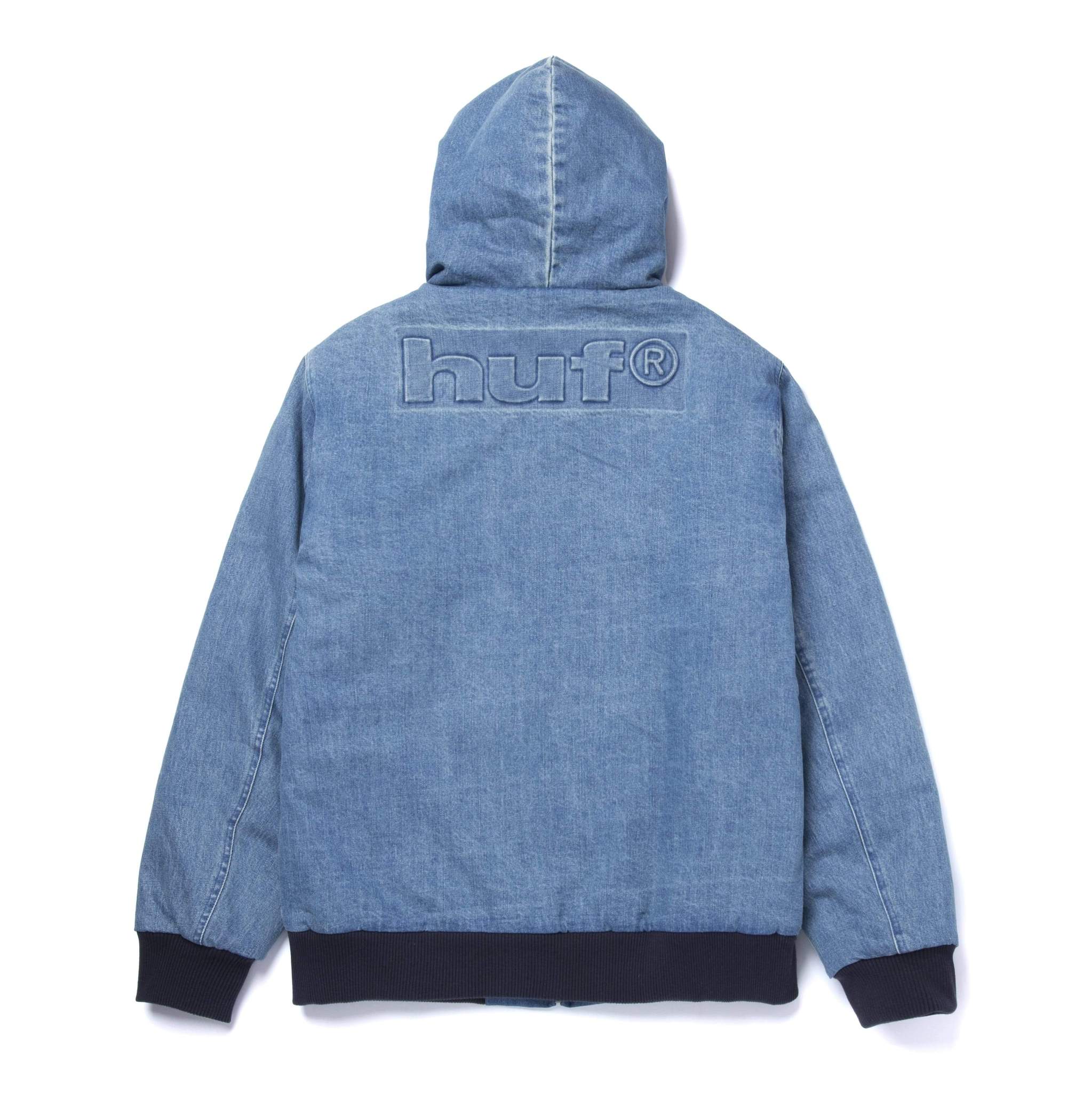 在庫一掃】 【HUF】ハフ COLTON JACKETボアジャケット ZIP HOODED 