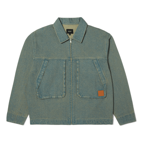 giacche huf DRESDEN DENIM WORK JACKET