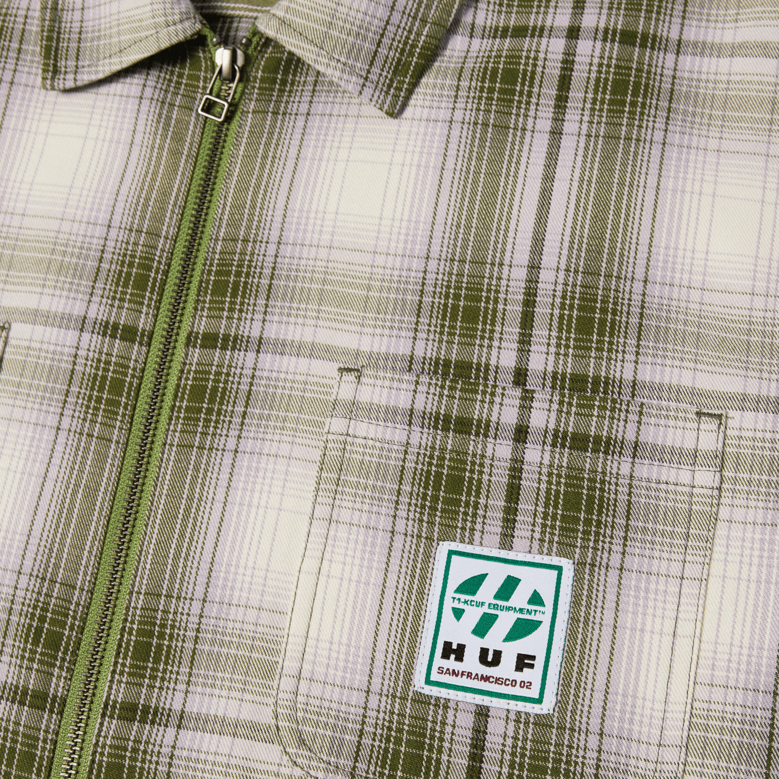 huf giacche Fillmore Plaid Shacket