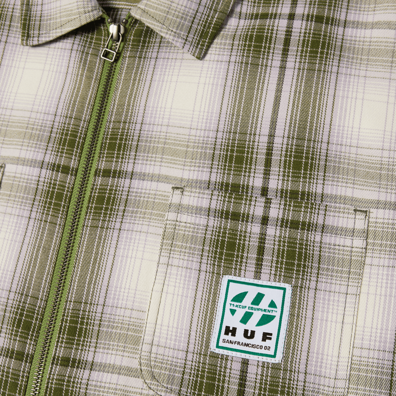 huf giacche Fillmore Plaid Shacket