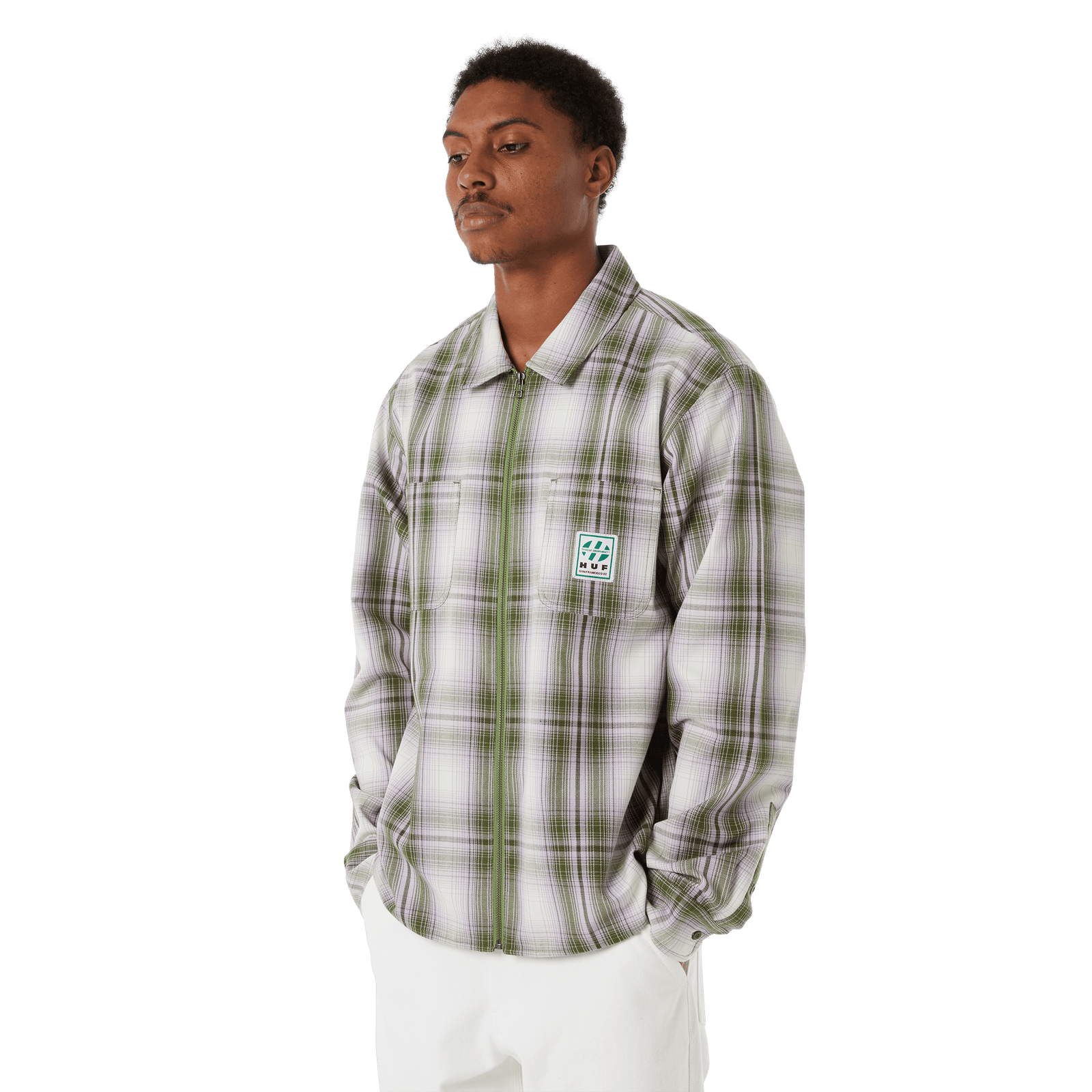 huf giacche Fillmore Plaid Shacket