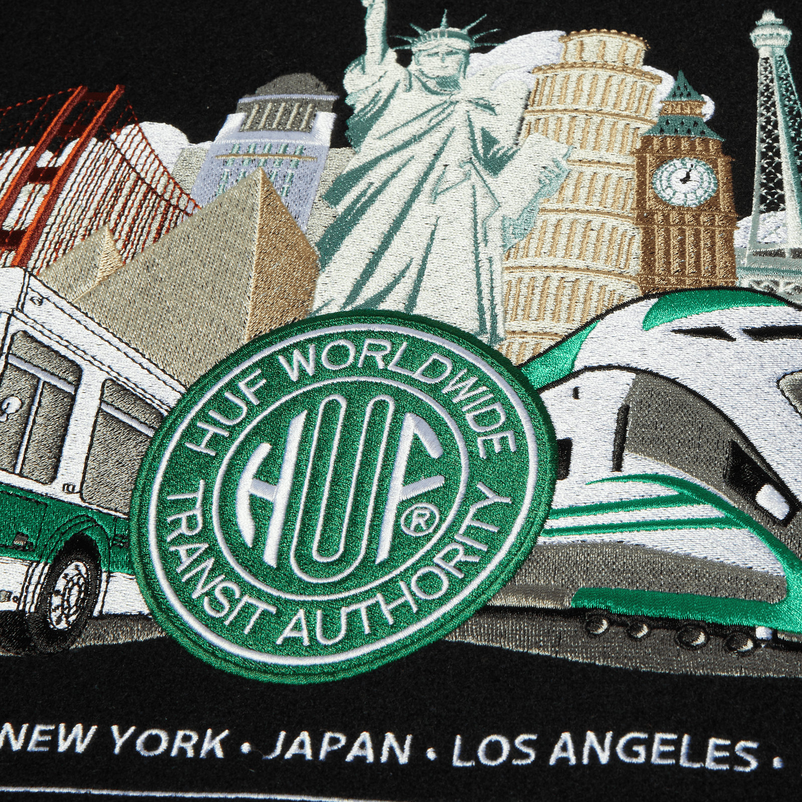 huf giacche Global Transit Varsity Jacket