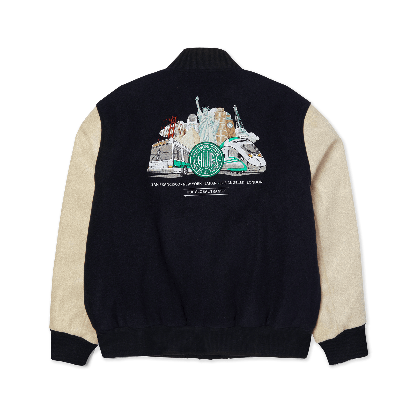 huf giacche Global Transit Varsity Jacket