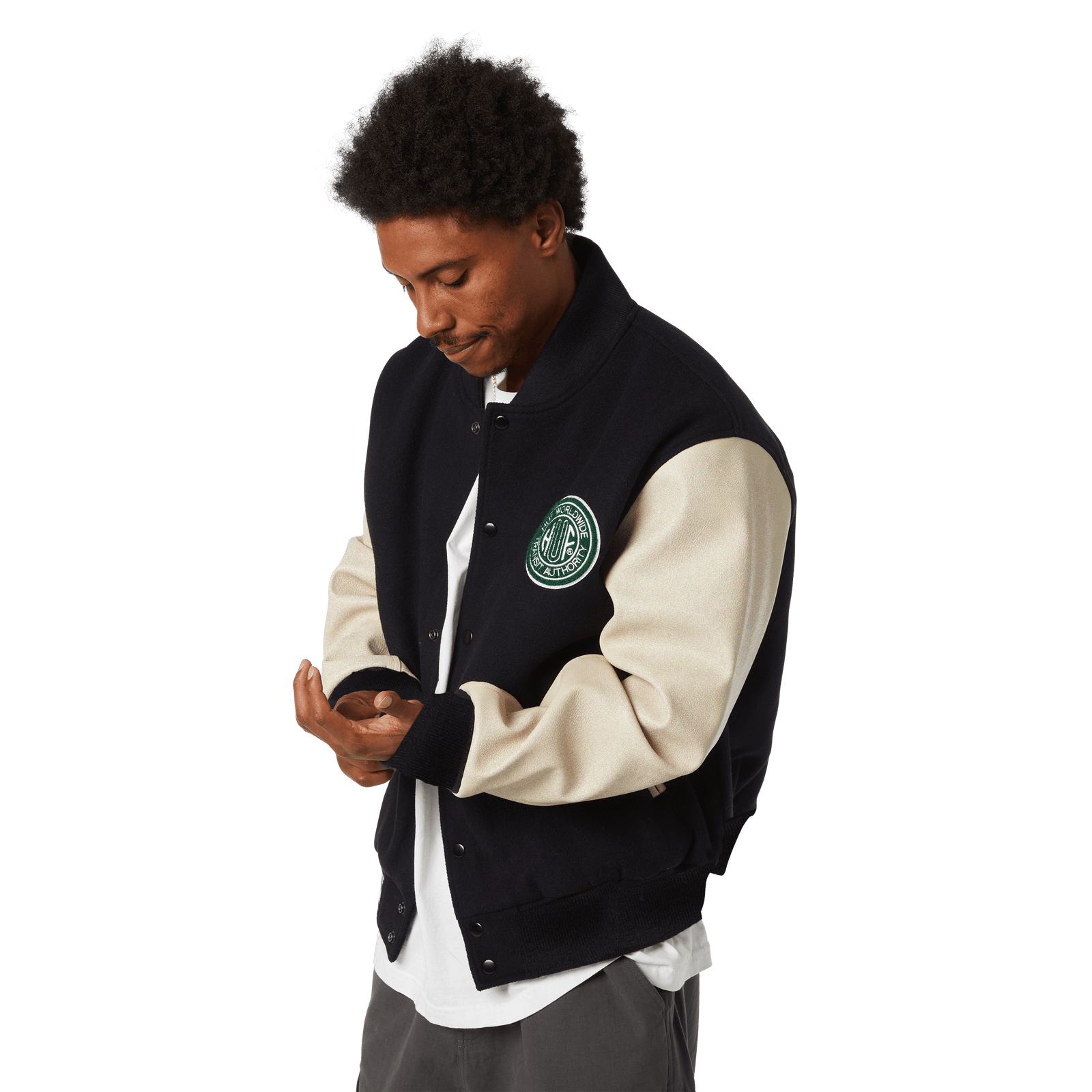 huf giacche Global Transit Varsity Jacket