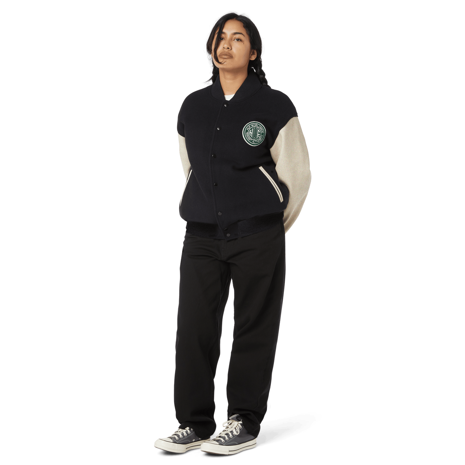 huf giacche Global Transit Varsity Jacket