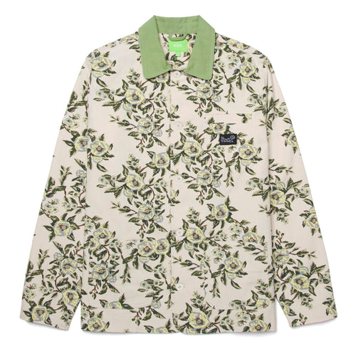 giacche huf GRAFTON CHORE JACKET - WHITE