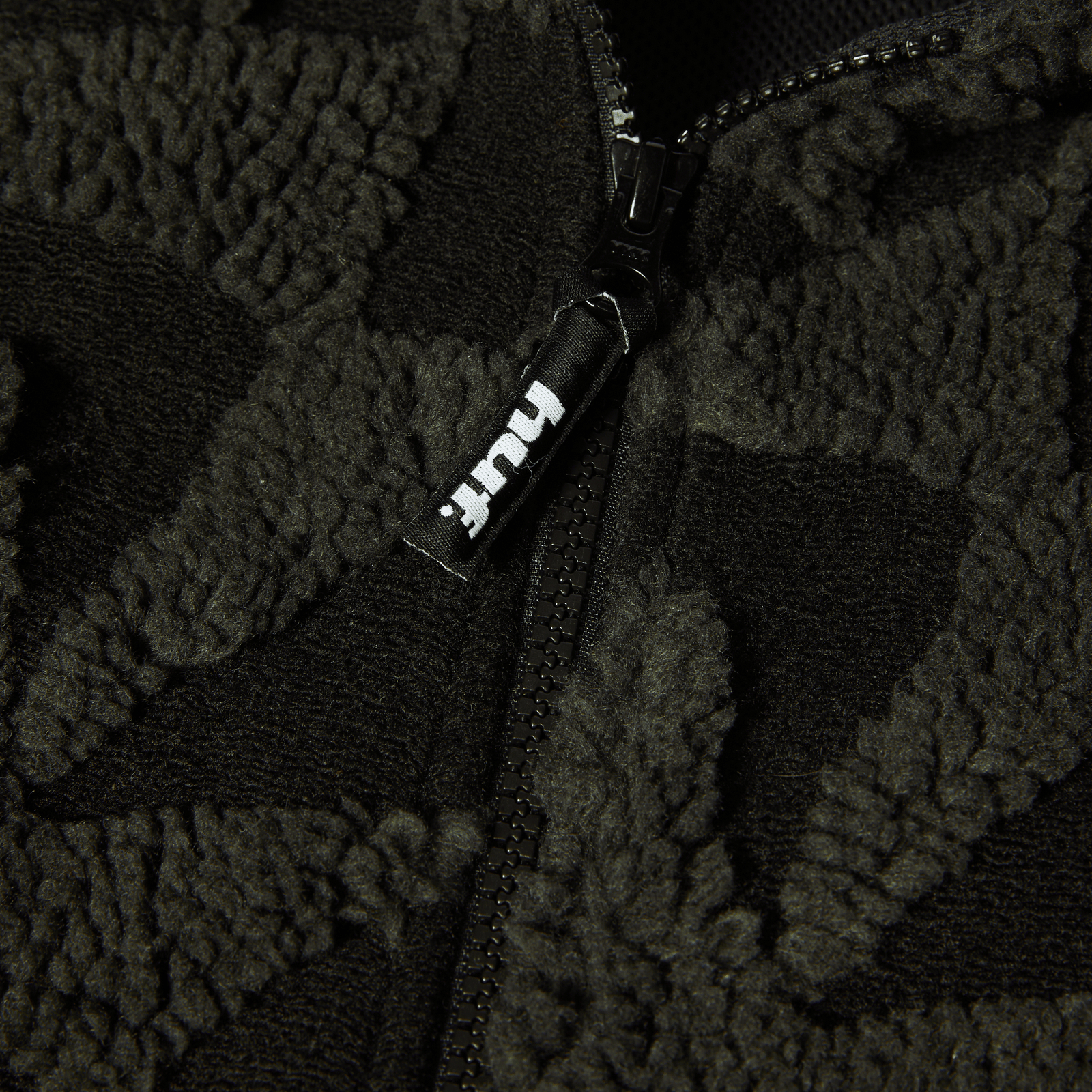huf giacche H Star Repeat High Pile Jacket
