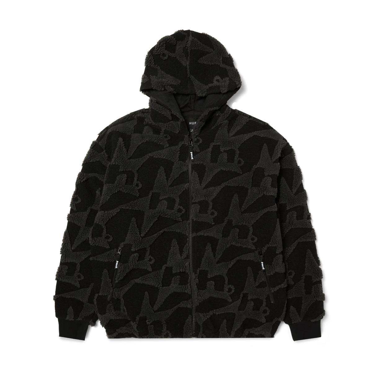 huf giacche H Star Repeat High Pile Jacket