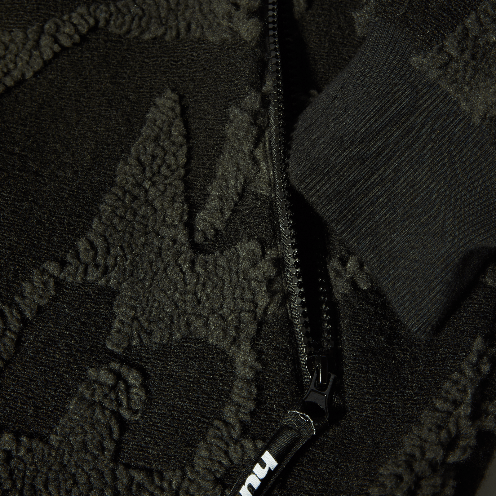 huf giacche H Star Repeat High Pile Jacket