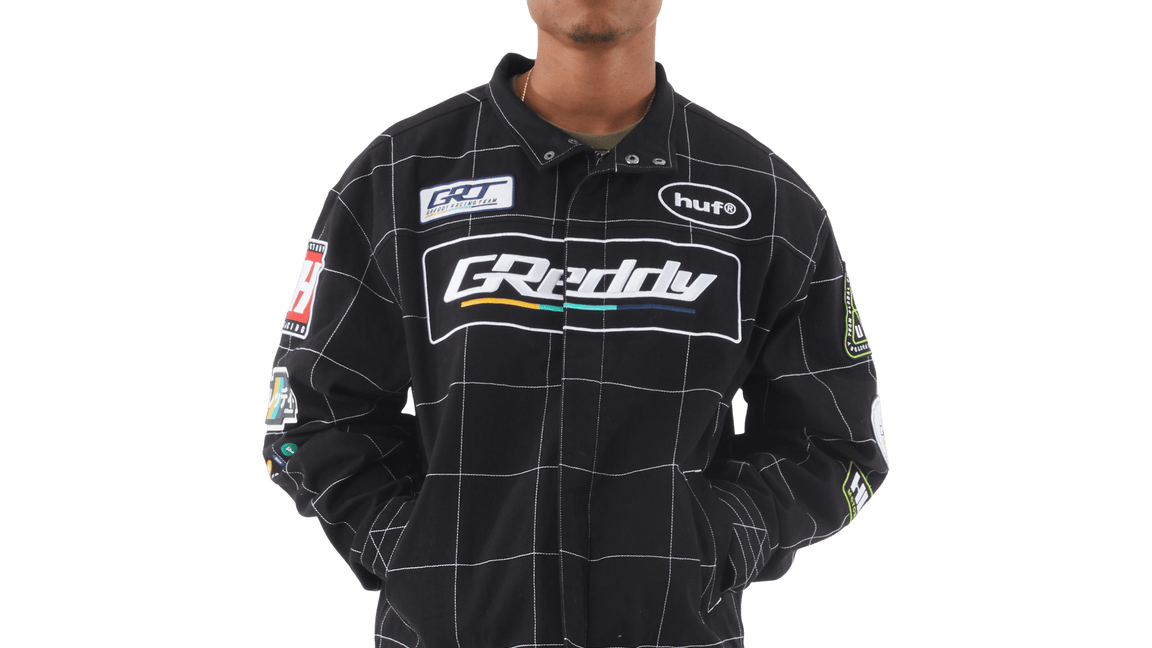 新品未使用HUF X GREDDY RACING TEAM JACKET Huf | giacche Huf X Greddy Racing Team Jacket | HUF X GREDDY
