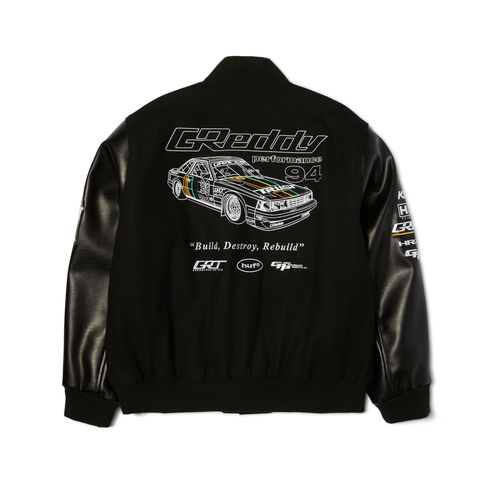 huf giacche Huf X Greddy Varsity Jacket