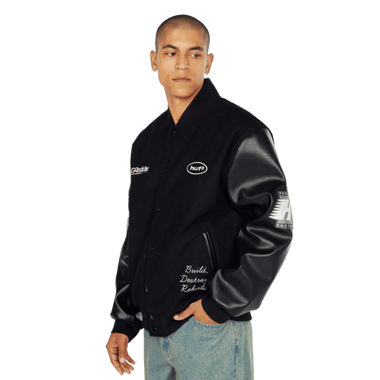 huf Huf X Greddy Varsity Jacket foto 5