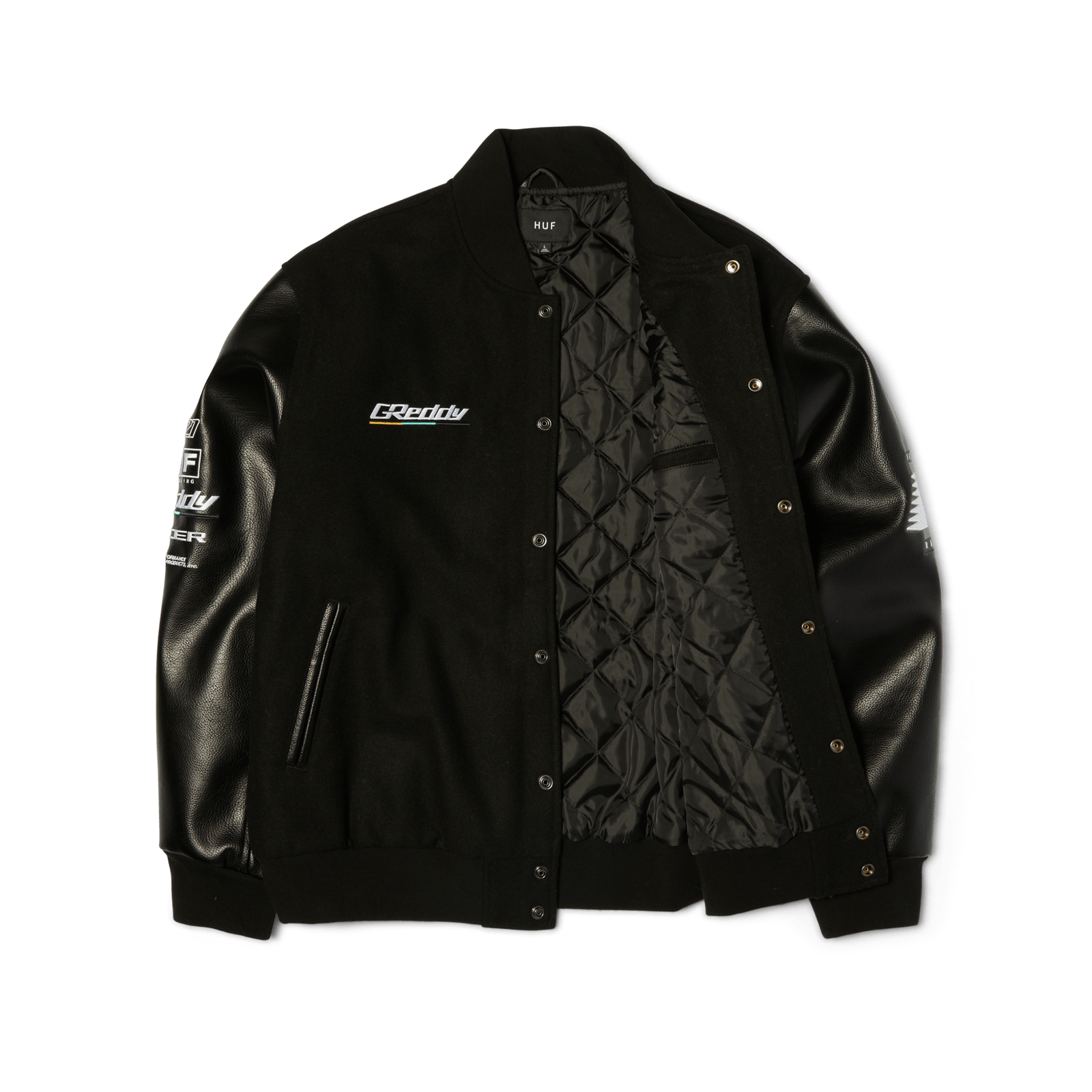 huf giacche Huf X Greddy Varsity Jacket