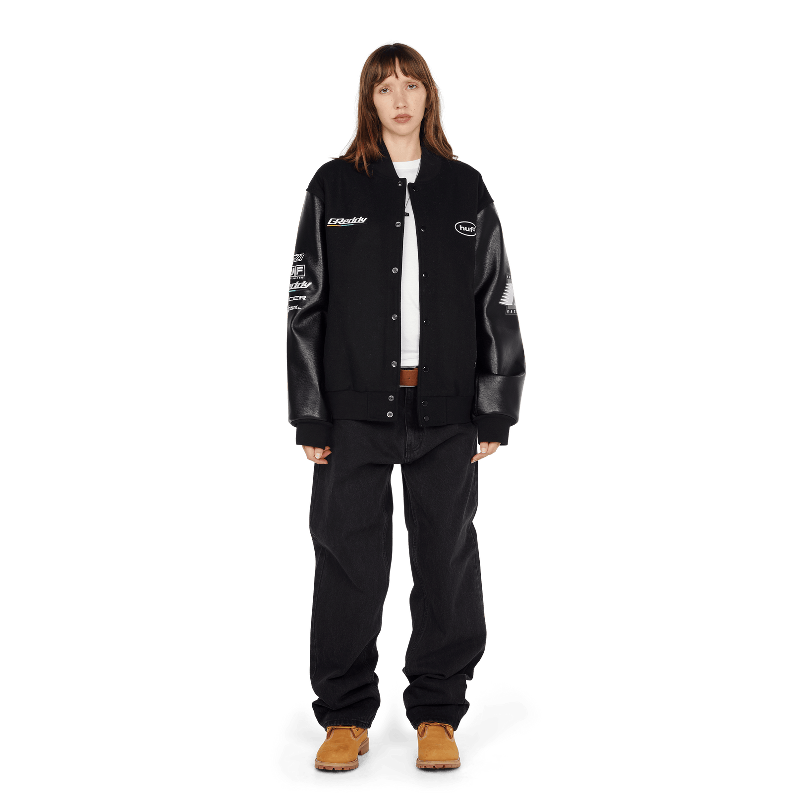 huf giacche Huf X Greddy Varsity Jacket