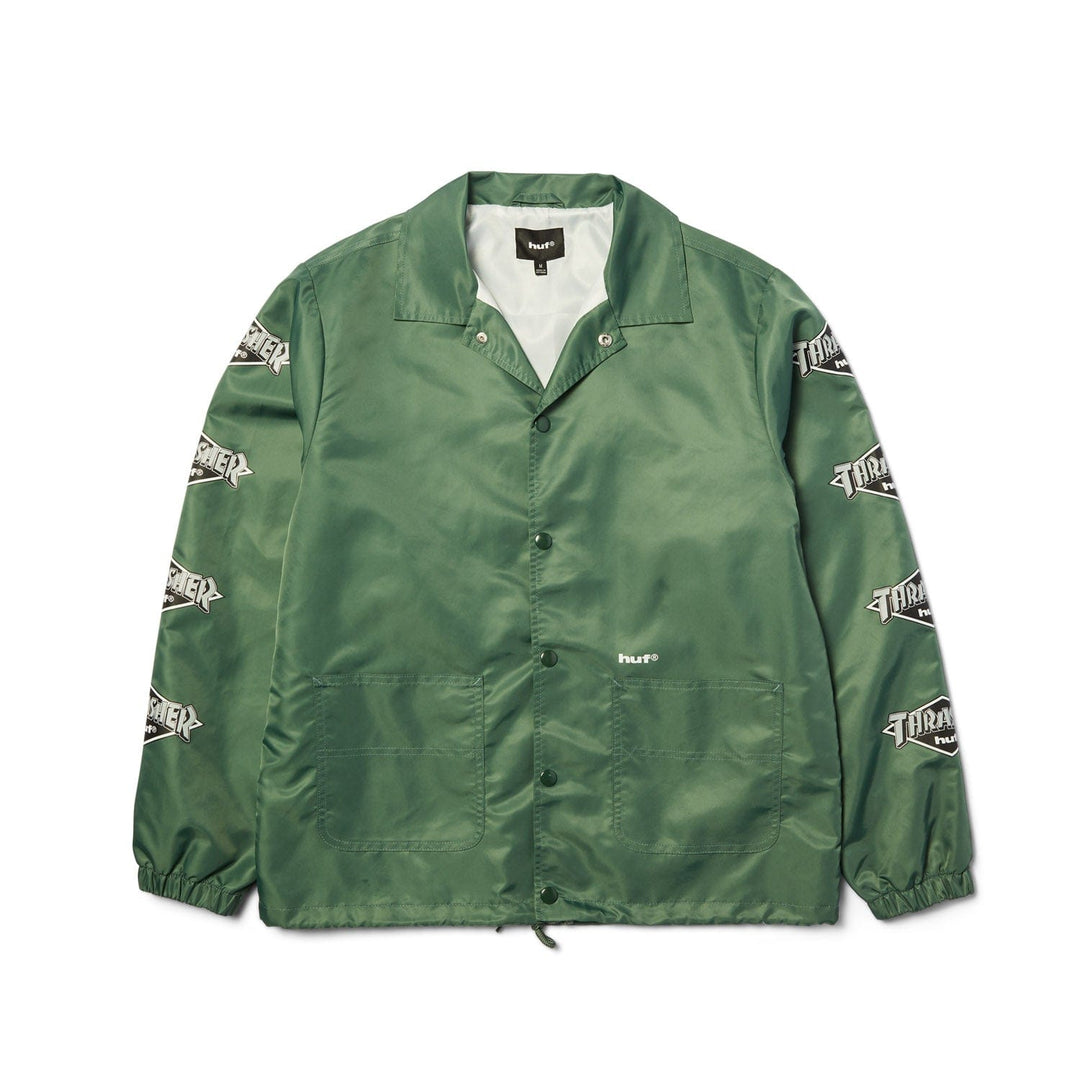 Huf | jackets Huf X Thrasher Logo Jacket | HUF X THRASHER
