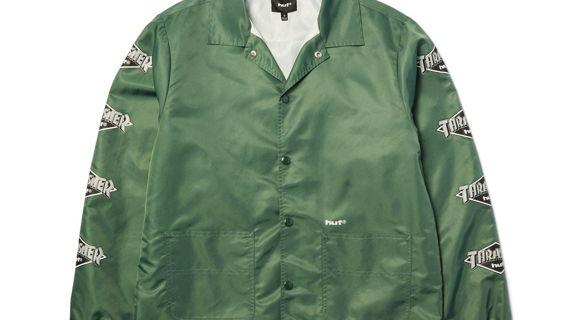 Huf | jackets Huf X Thrasher Logo Jacket | HUF X THRASHER