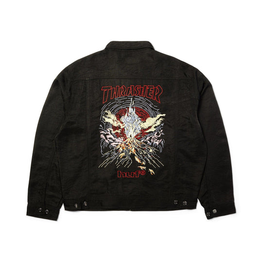 huf Huf X Thrasher Trucker Jacket foto 4