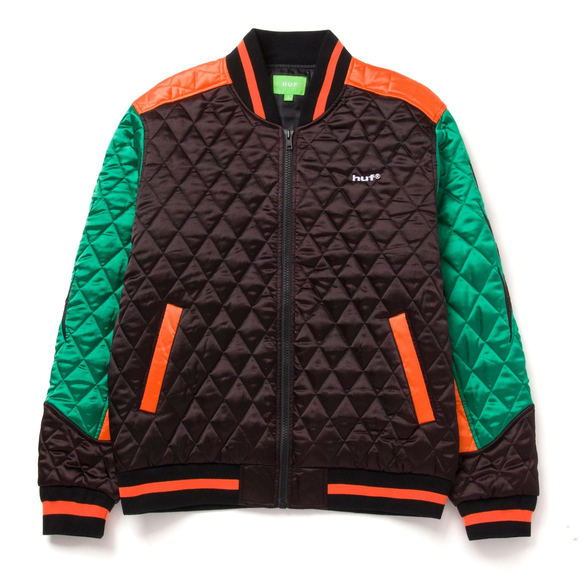 Supreme ColorBlockedQuiltedJacket 【16fw】