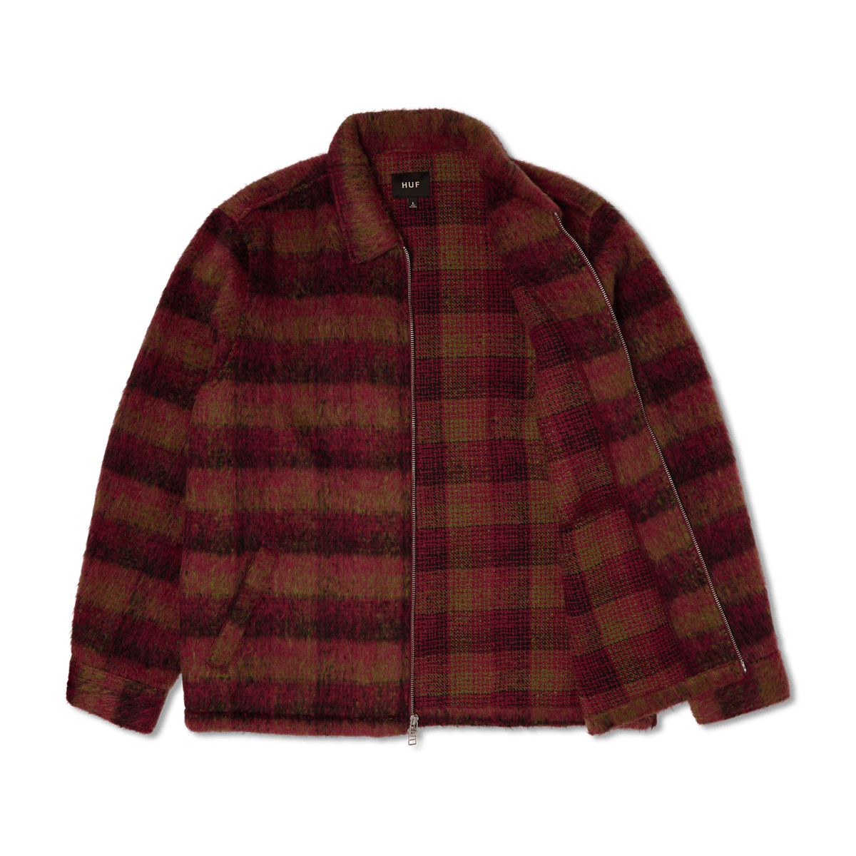 huf giacche Megablast Plaid Jacket