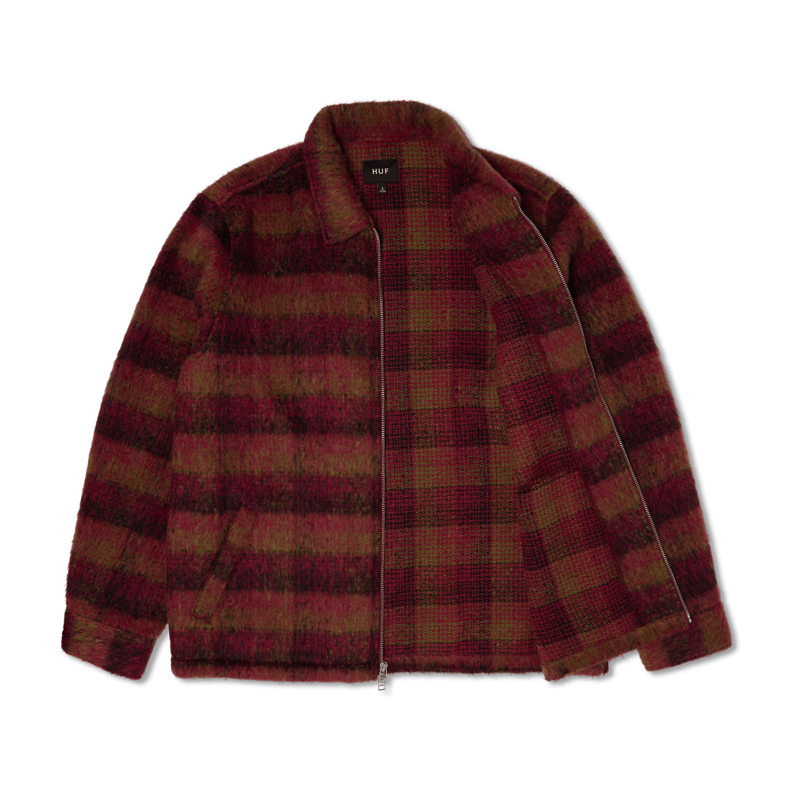 huf giacche Megablast Plaid Jacket