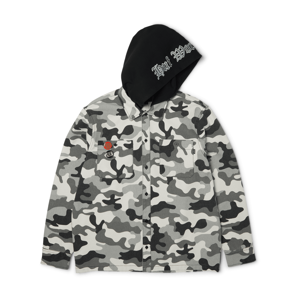 huf giacche Olympia Hooded Overshirt