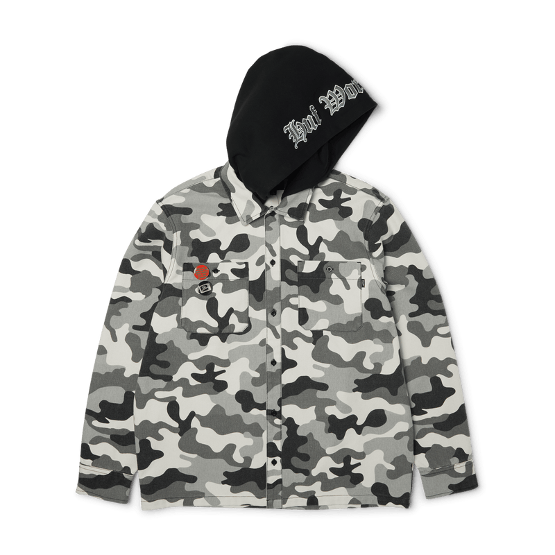 huf giacche Olympia Hooded Overshirt