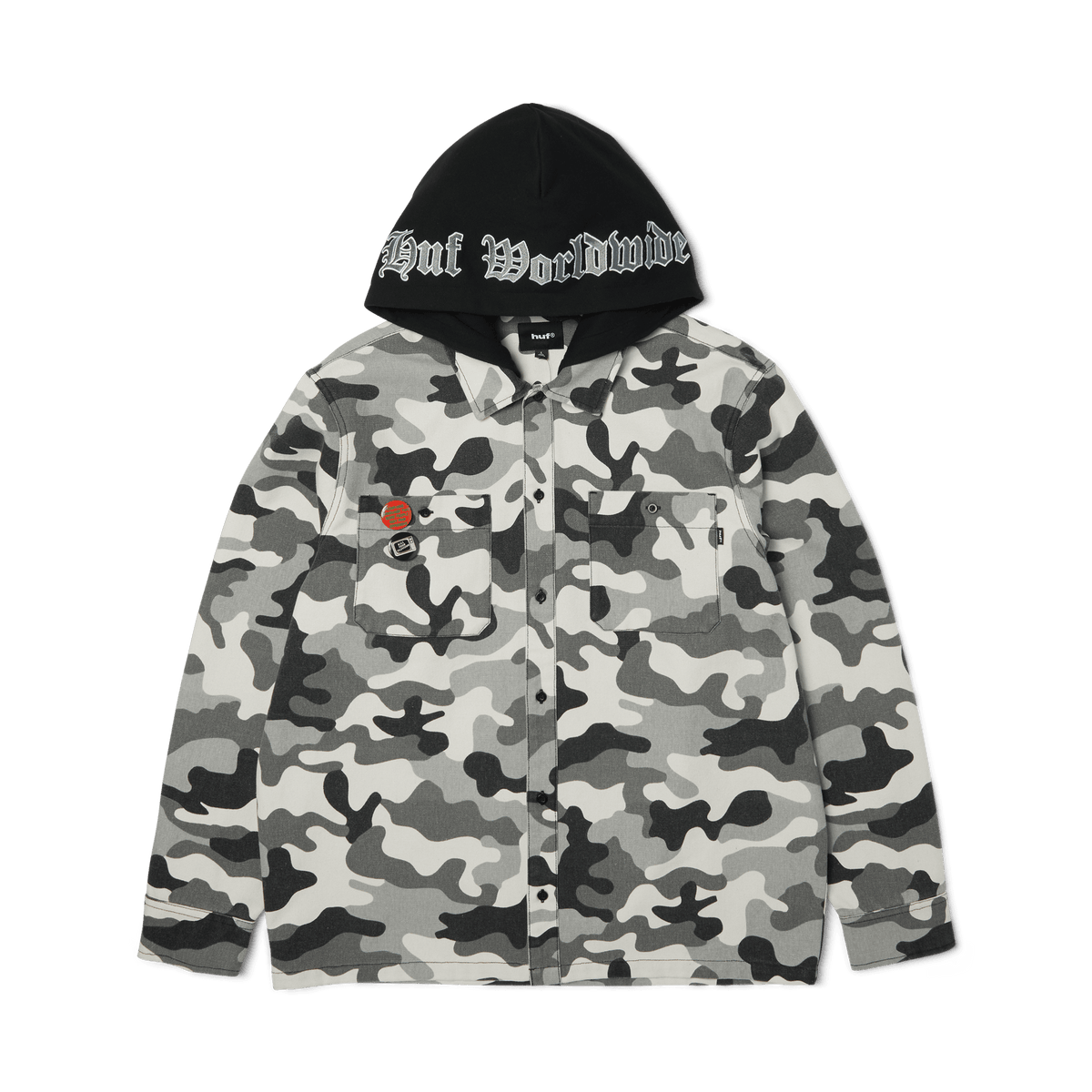 huf giacche Olympia Hooded Overshirt