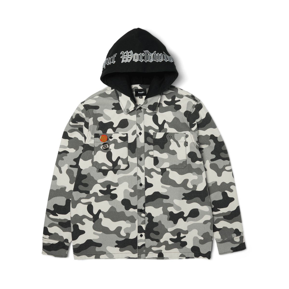 huf giacche Olympia Hooded Overshirt