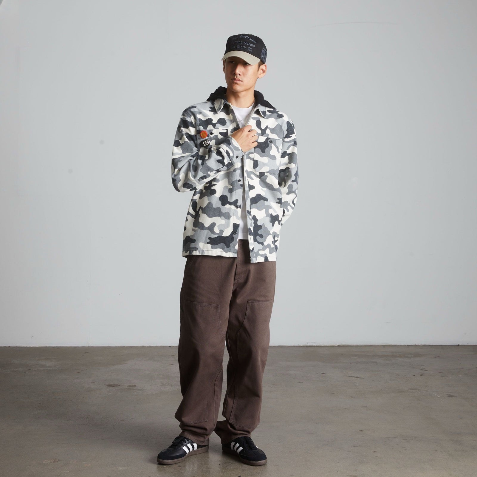 huf giacche Olympia Hooded Overshirt