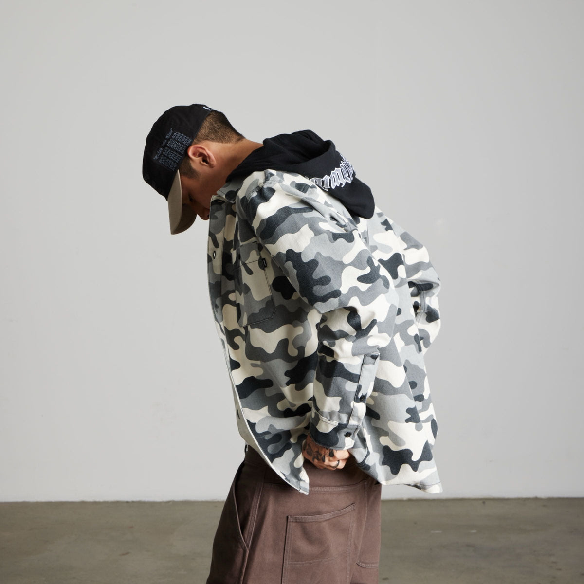 huf giacche Olympia Hooded Overshirt