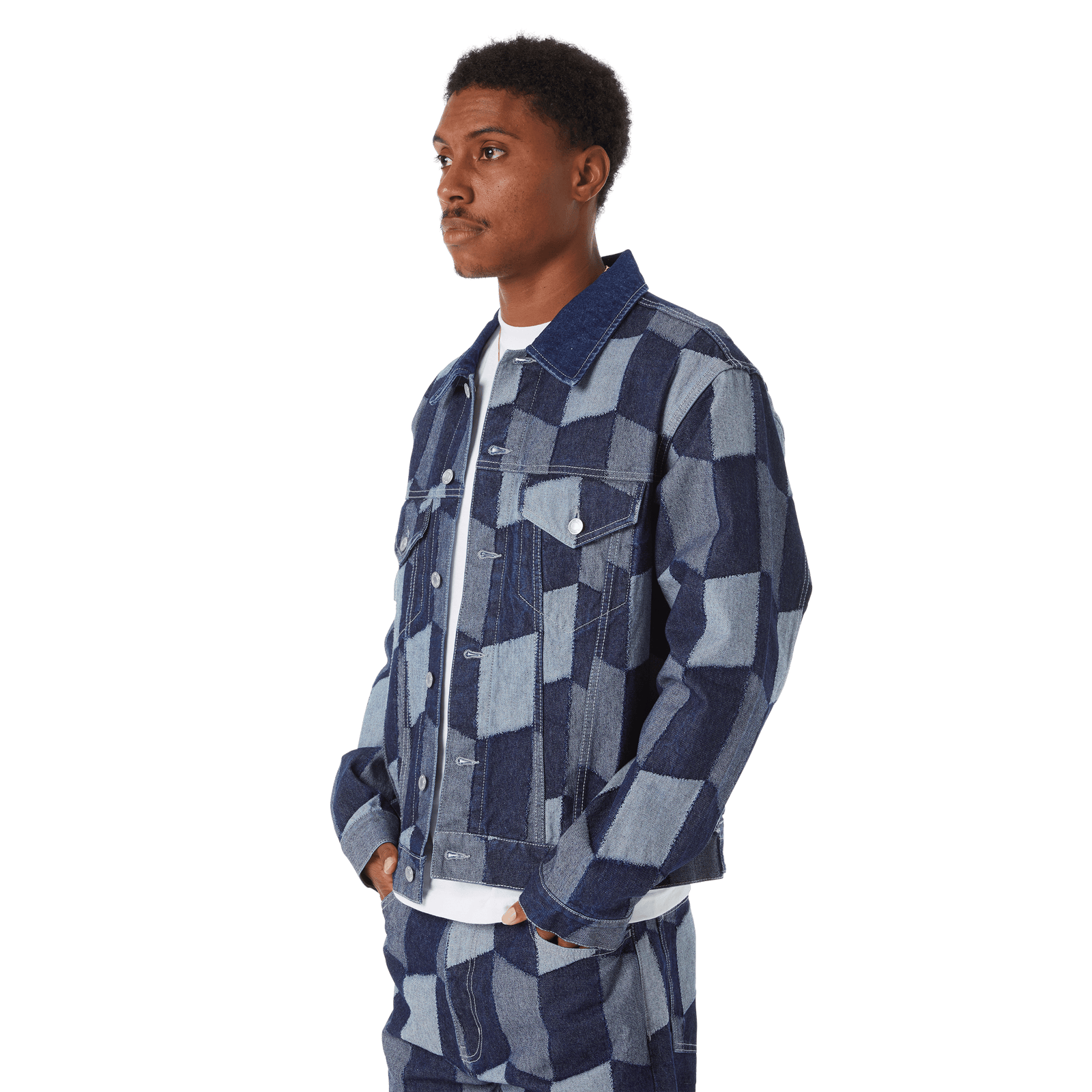 huf giacche Patchwork Jacket