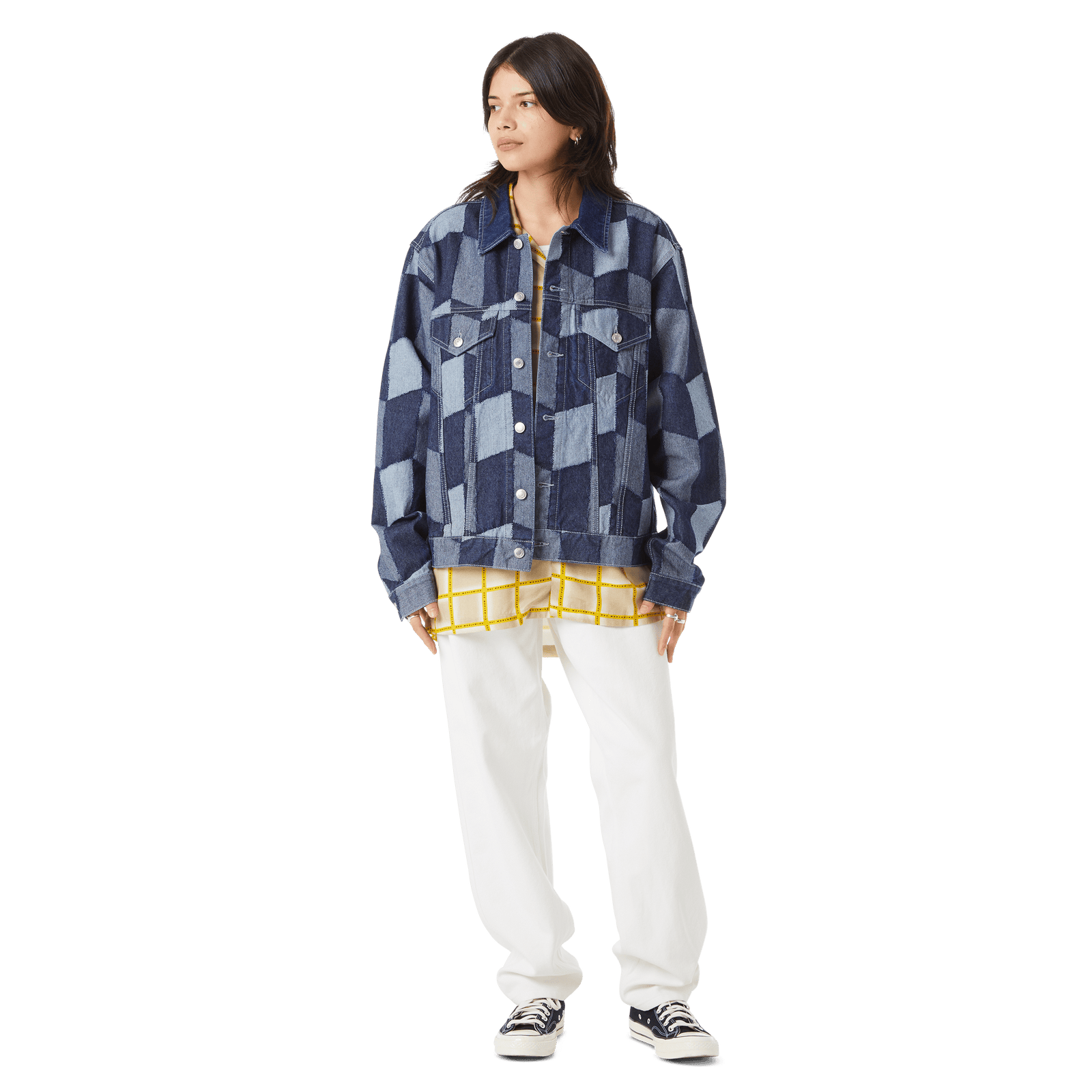 huf giacche Patchwork Jacket
