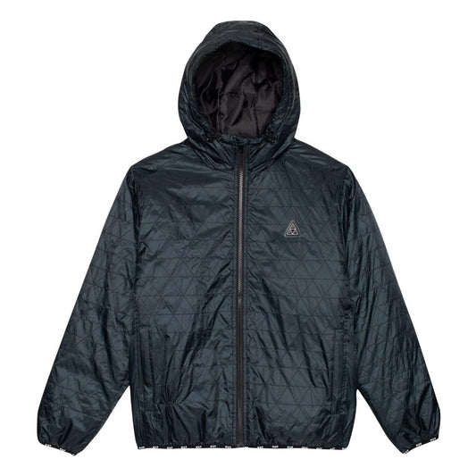 huf Polygon Quilted Jacket Black foto 1