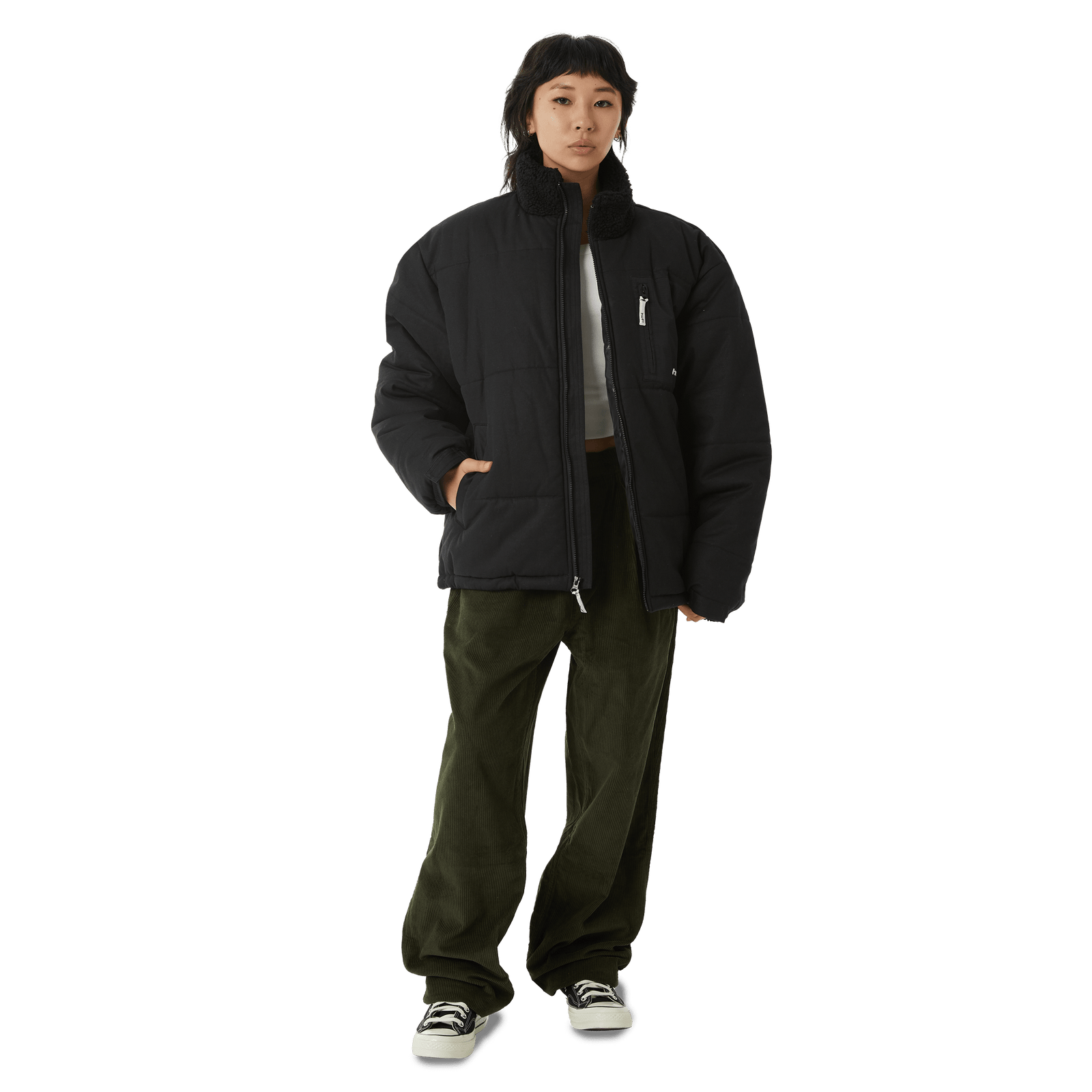 huf giacche SIPLE PUFFER JACKET