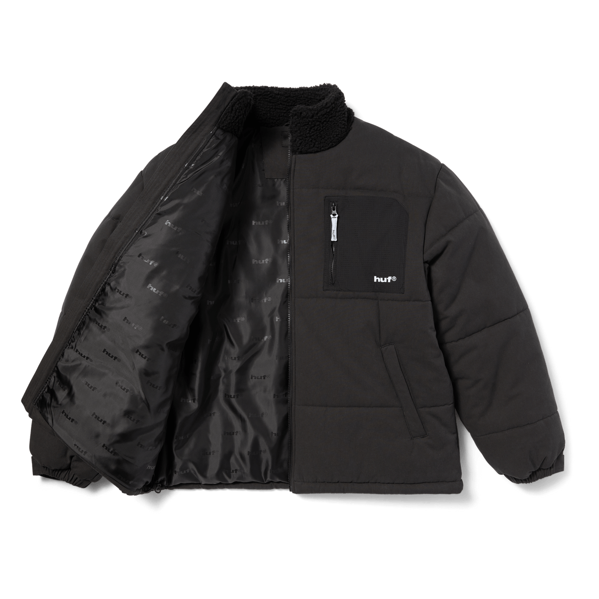 huf giacche SIPLE PUFFER JACKET