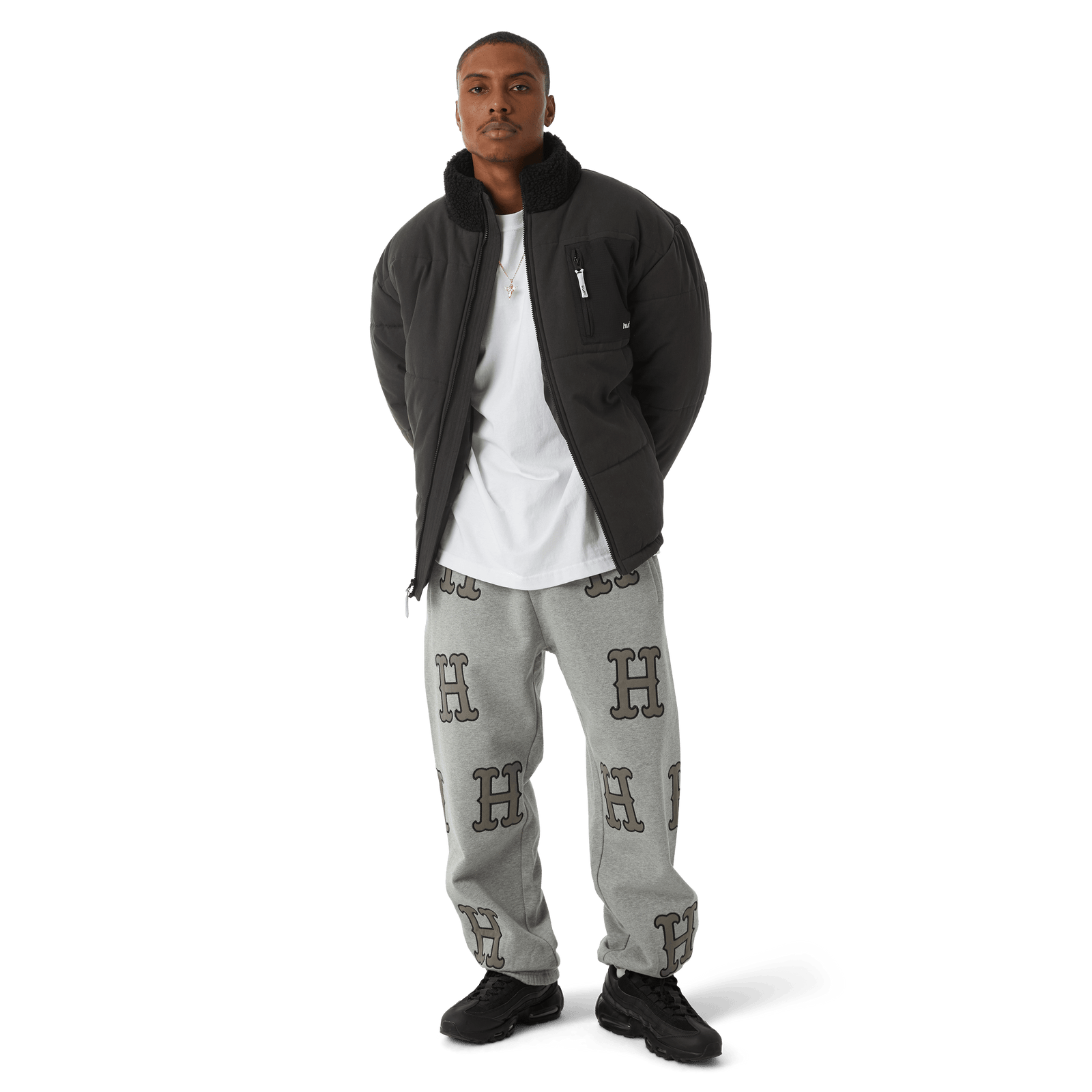 huf giacche SIPLE PUFFER JACKET
