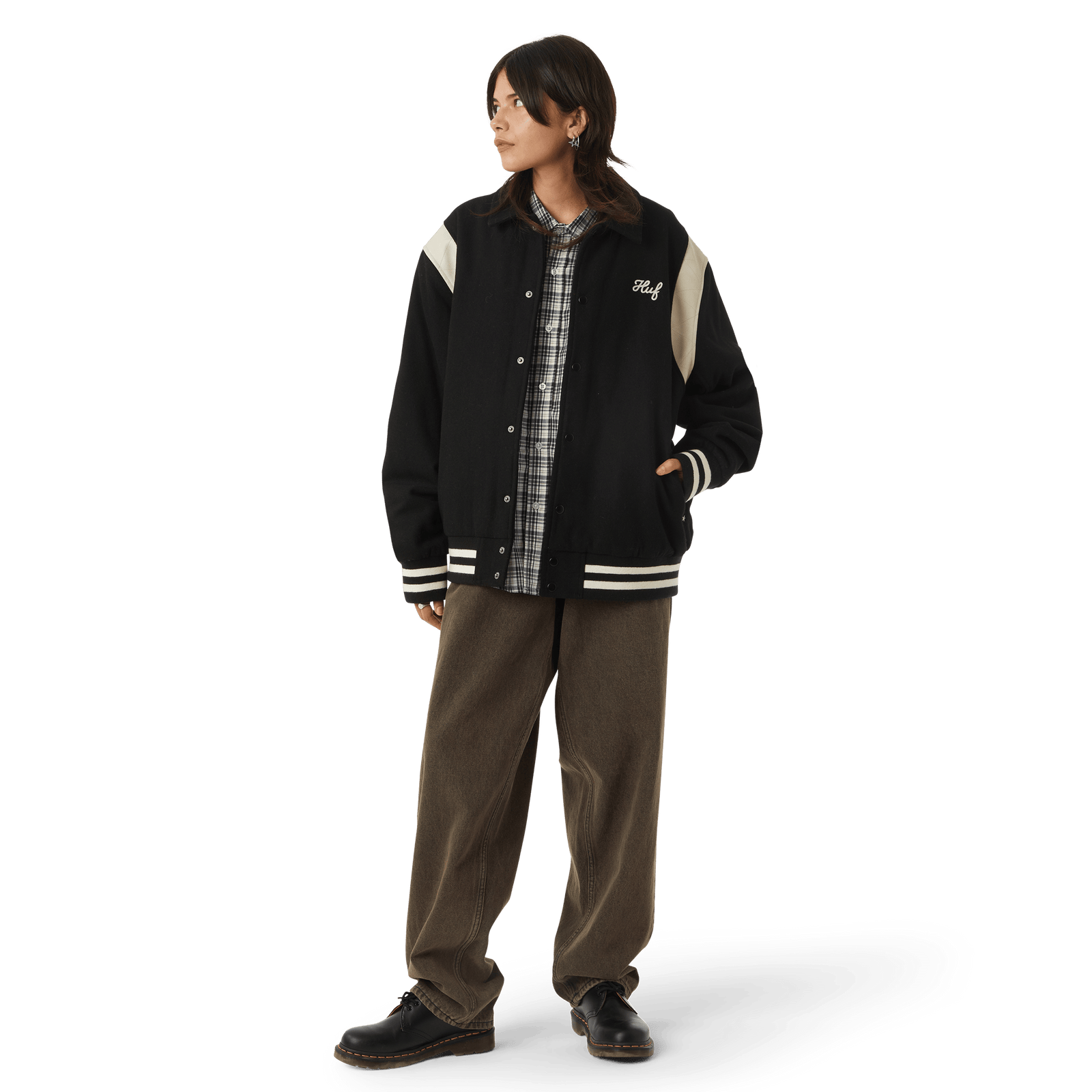 huf giacche Song Varsity Jacket