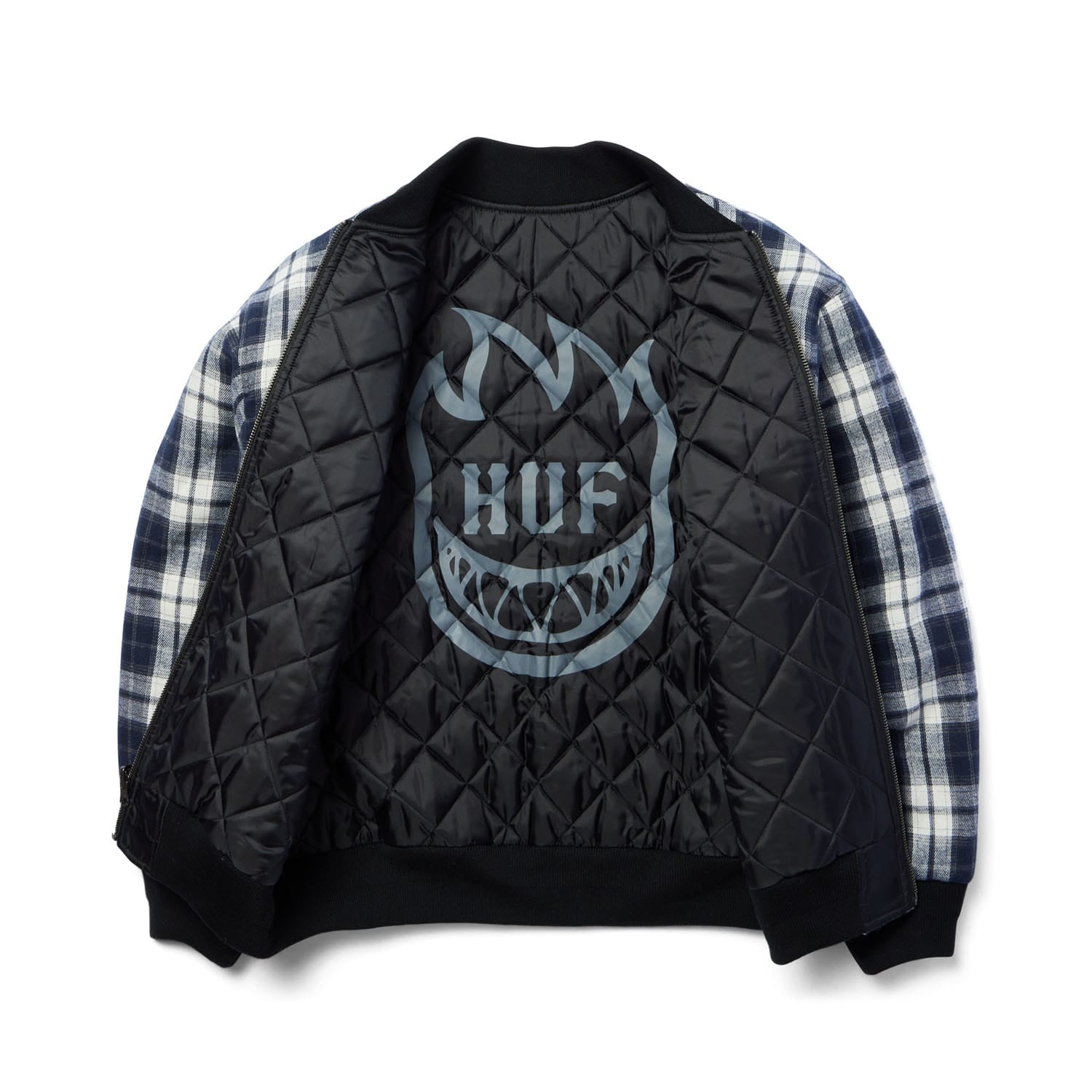 huf giacche Spitfire Reversible Plaid Jacket