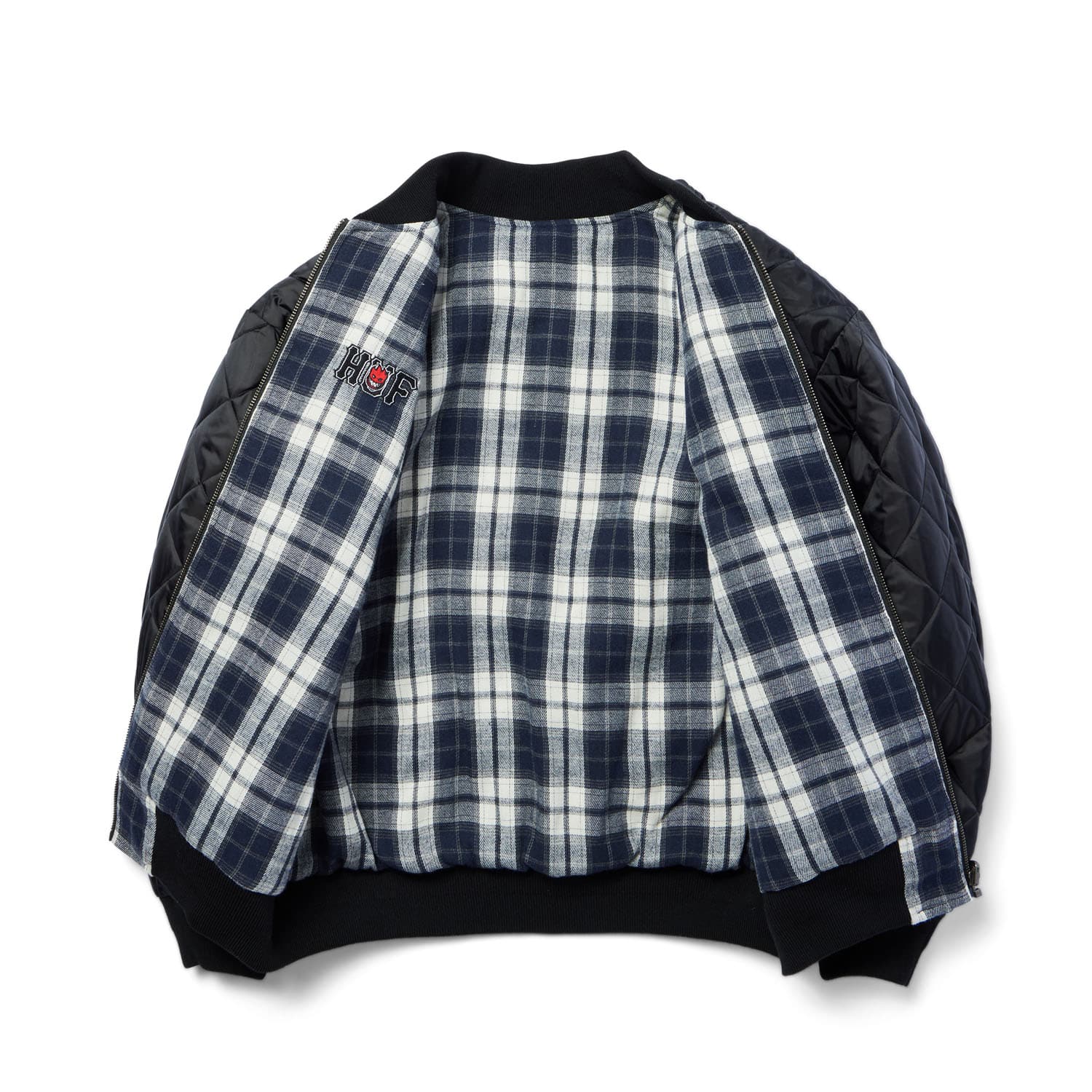 huf giacche Spitfire Reversible Plaid Jacket