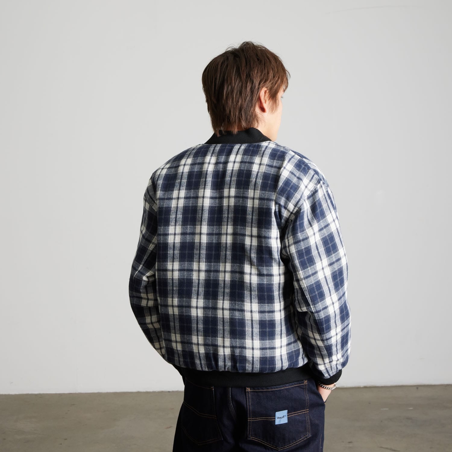 huf giacche Spitfire Reversible Plaid Jacket
