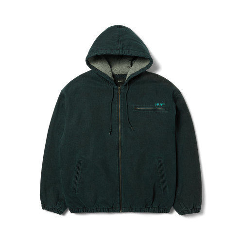 giacche huf WHAT A JUNGLE DENIM WORK JACKET