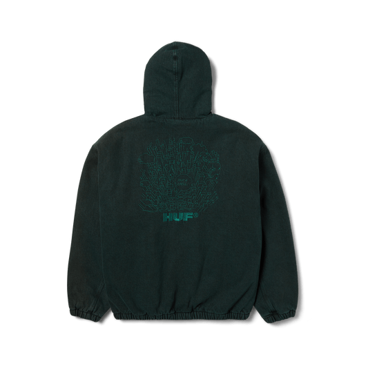 huf What A Jungle Denim Work Jacket foto 3