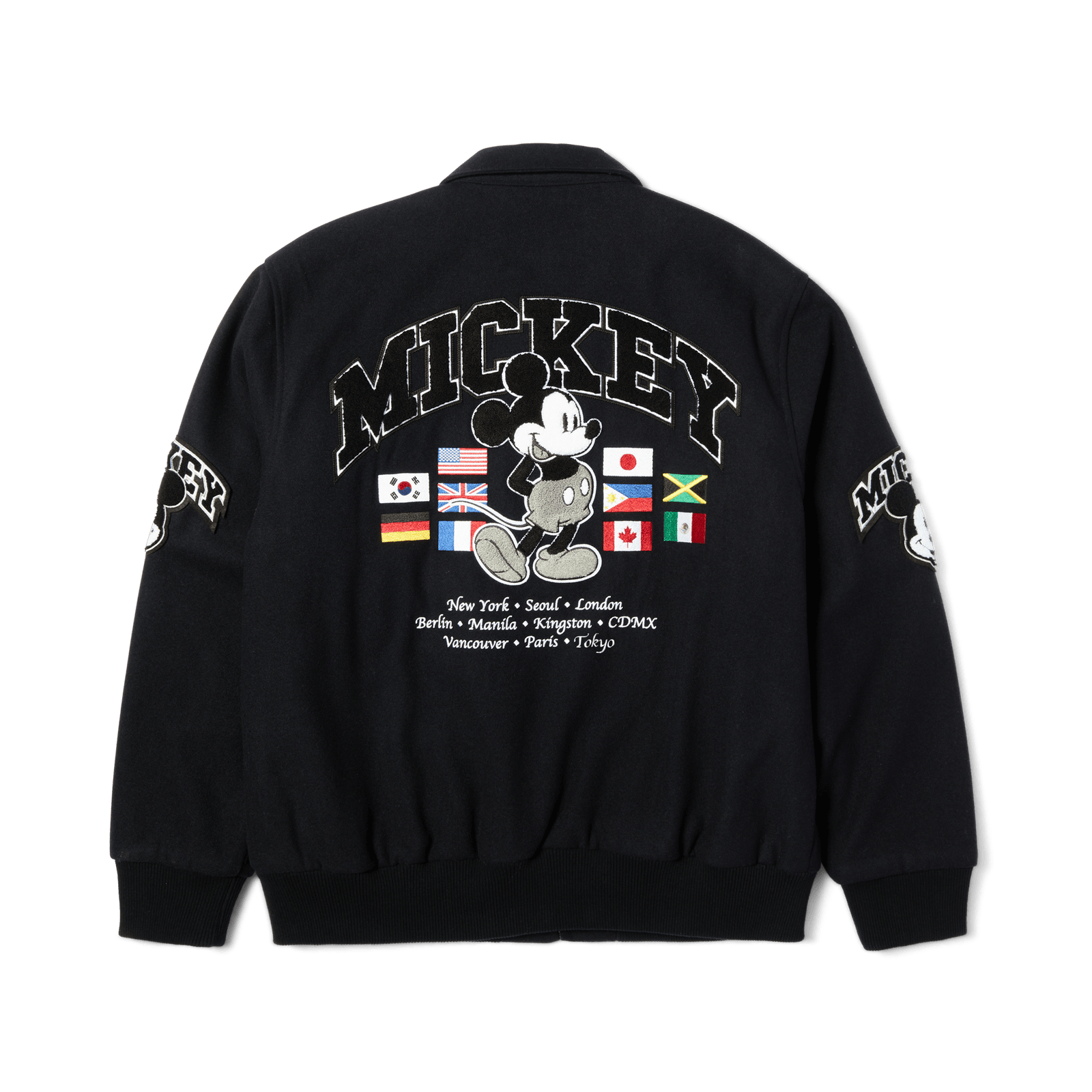 huf giacche Worldwide Tour Varsity Jacket