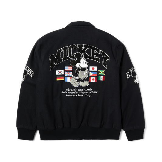 huf Worldwide Tour Varsity Jacket foto 3