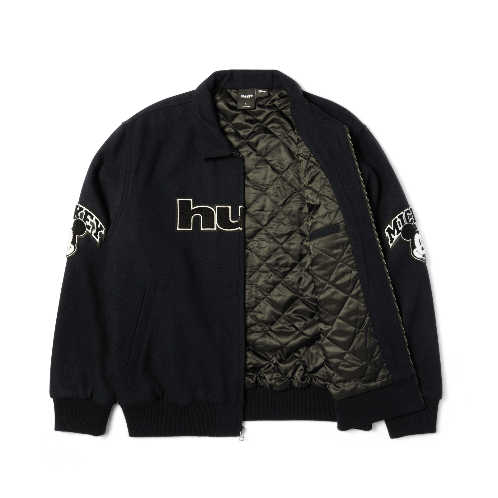 huf giacche Worldwide Tour Varsity Jacket
