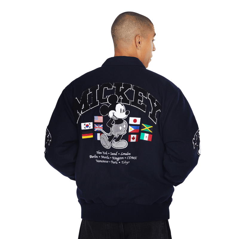huf giacche Worldwide Tour Varsity Jacket